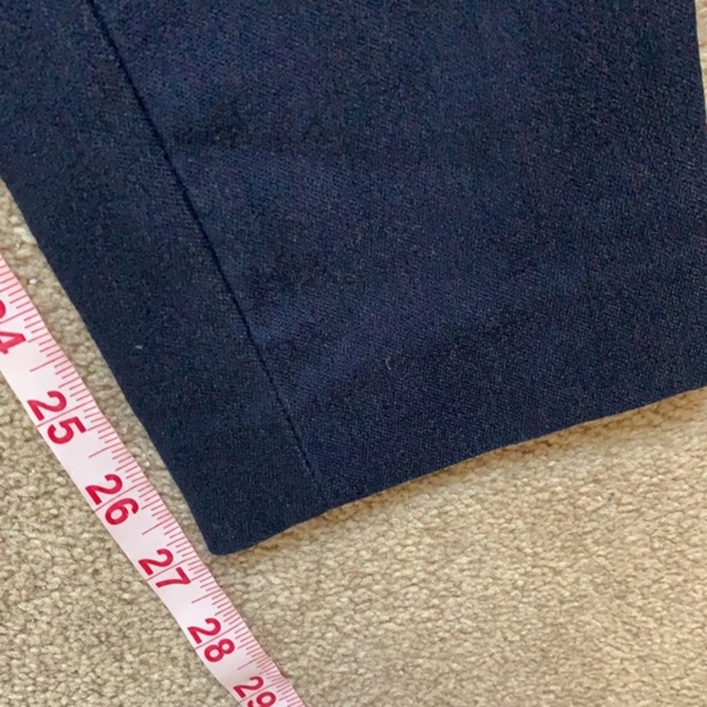 J. CREW Size 2 RYDER Navy Blue Slacks EUC - Picture 6 of 7